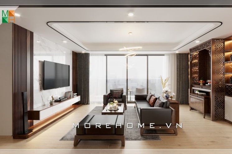  Sofa gỗ óc chó MH-0025